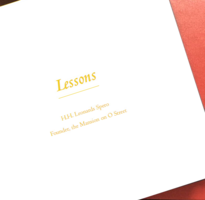 Lessons